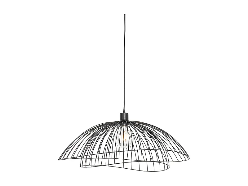 Suspension design noire 60 cm - Pua