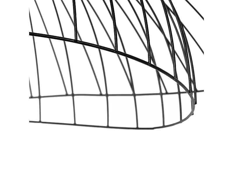 Suspension design noire 60 cm - Pua