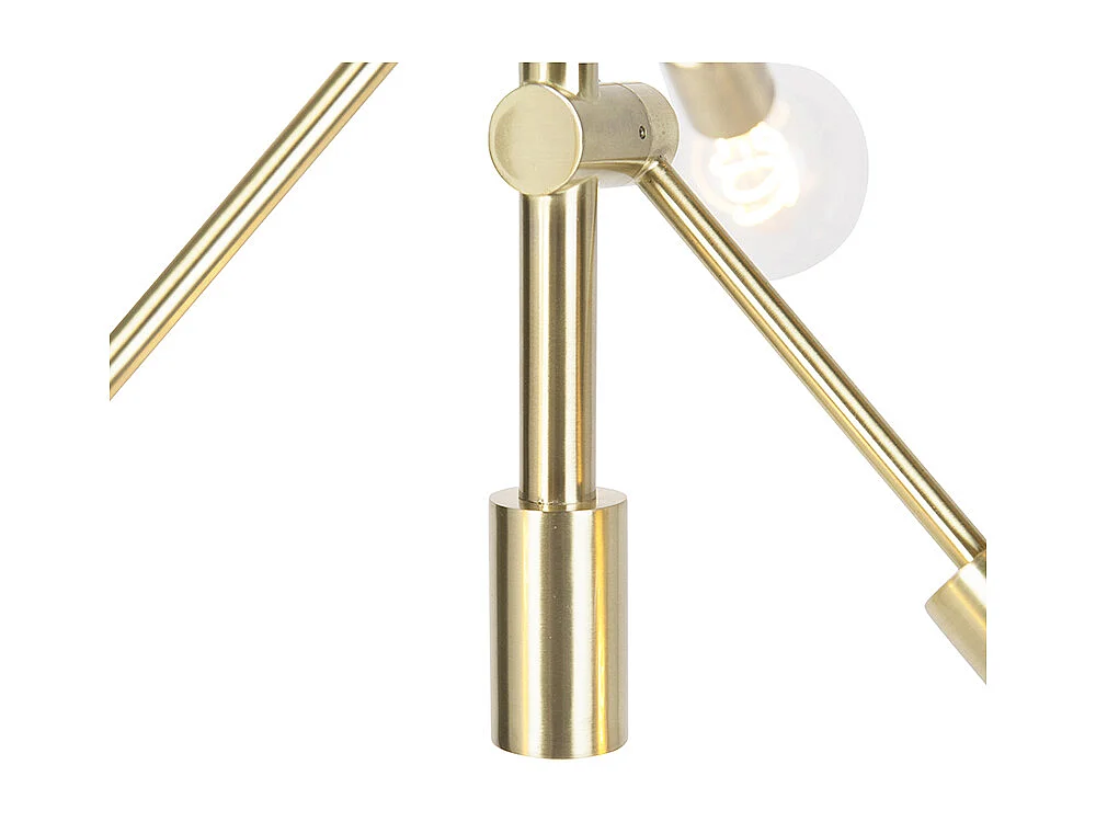 Suspension Art Déco en laiton 6 lumières - Sydney