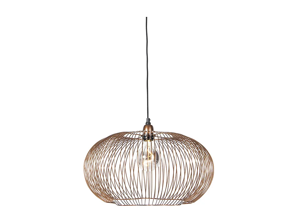 Suspension industrielle en cuivre 49 cm - Finn