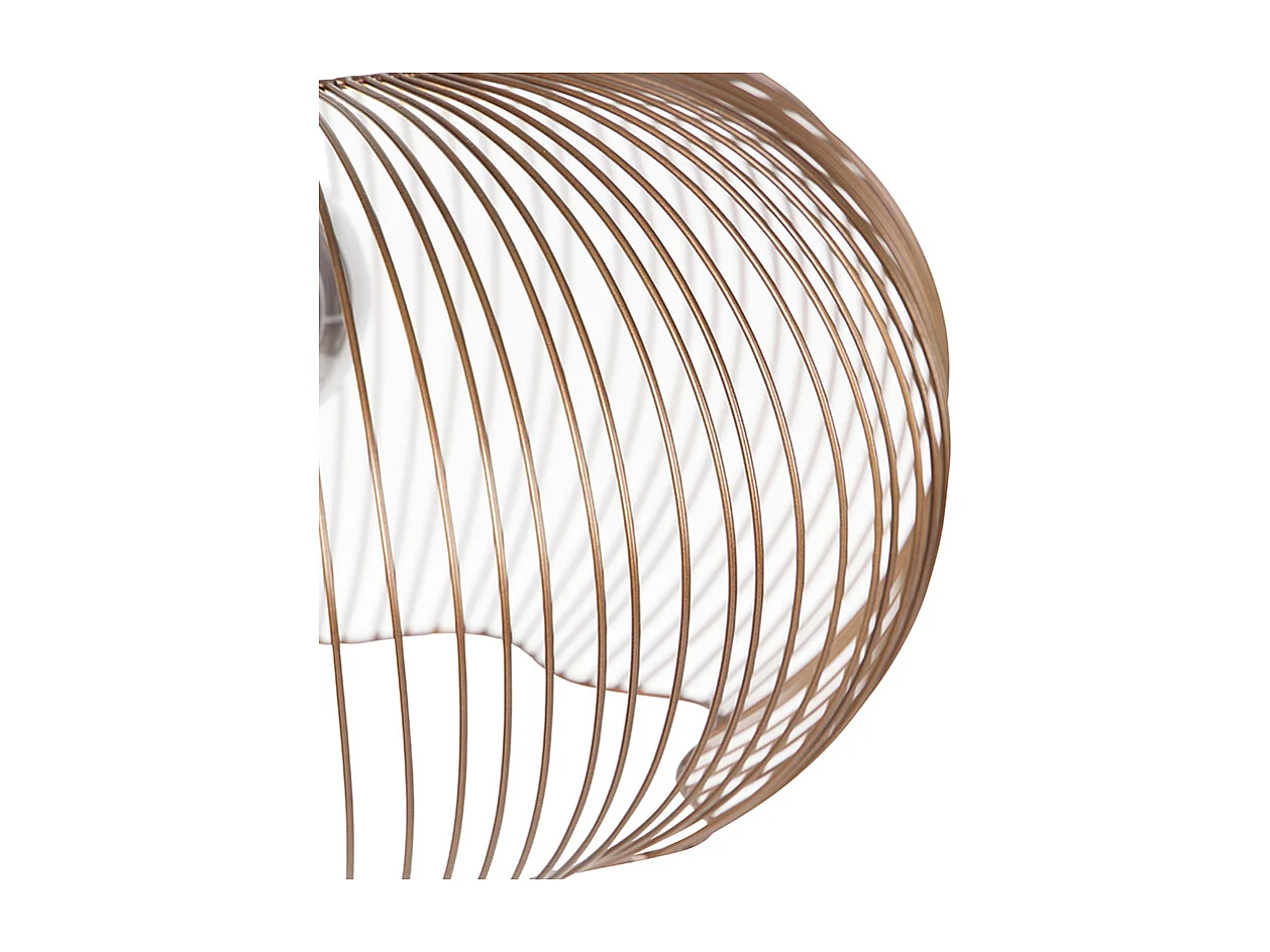 Suspension industrielle en cuivre 49 cm - Finn