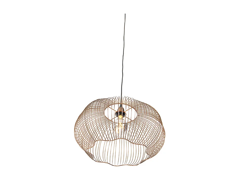 Suspension industrielle en cuivre 49 cm - Finn