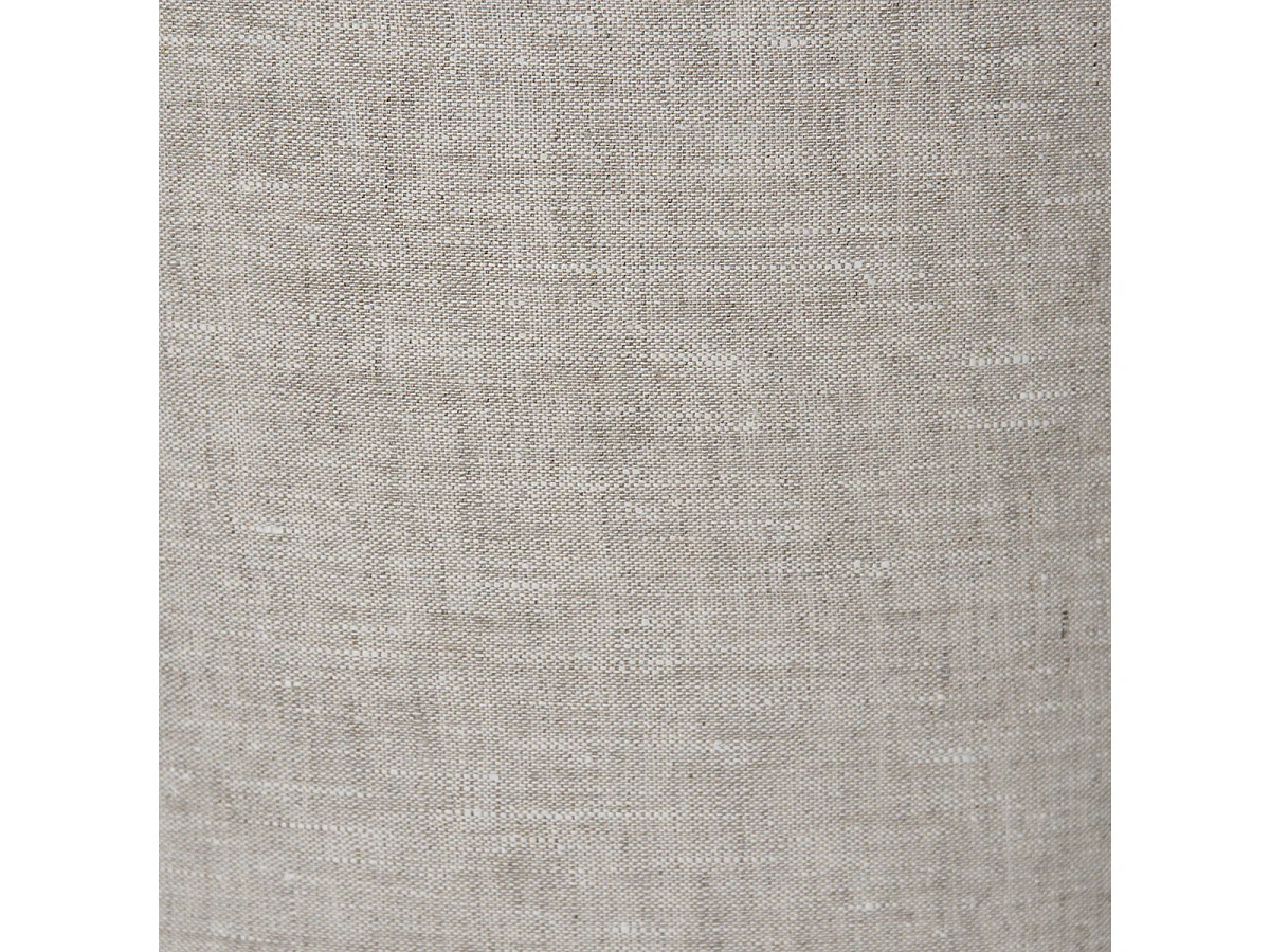 Suspension rustique noire avec abat-jour beige 50 cm - Combi 1