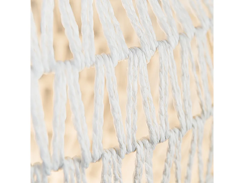 Lampe à suspension rétro blanche 40 cm - Lina Ball 40