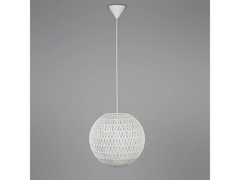 Suspension rétro blanche 40 cm - Lina Ball 40
