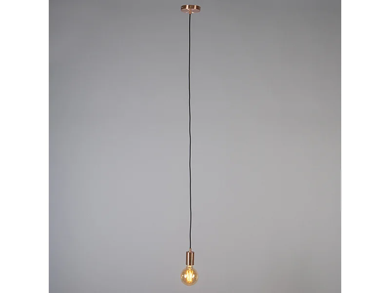 Suspension industrielle cuivre - Facil 1