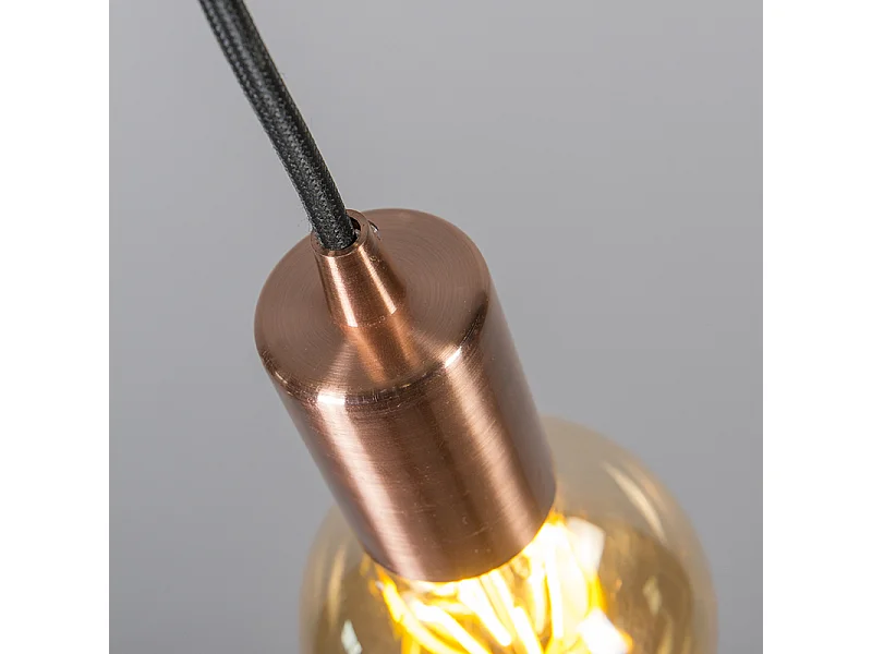 Suspension industrielle cuivre - Facil