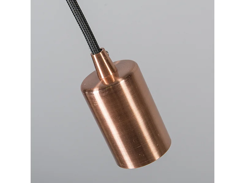 Suspension industrielle cuivre - Facil