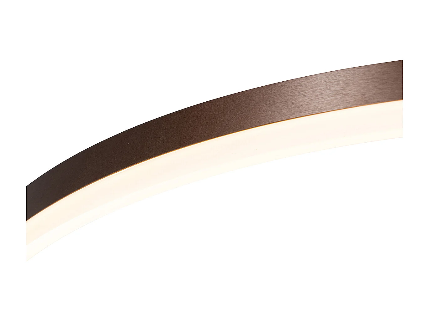 Suspension design bronze 80 cm avec LED dimmable en 3 étapes - Anello