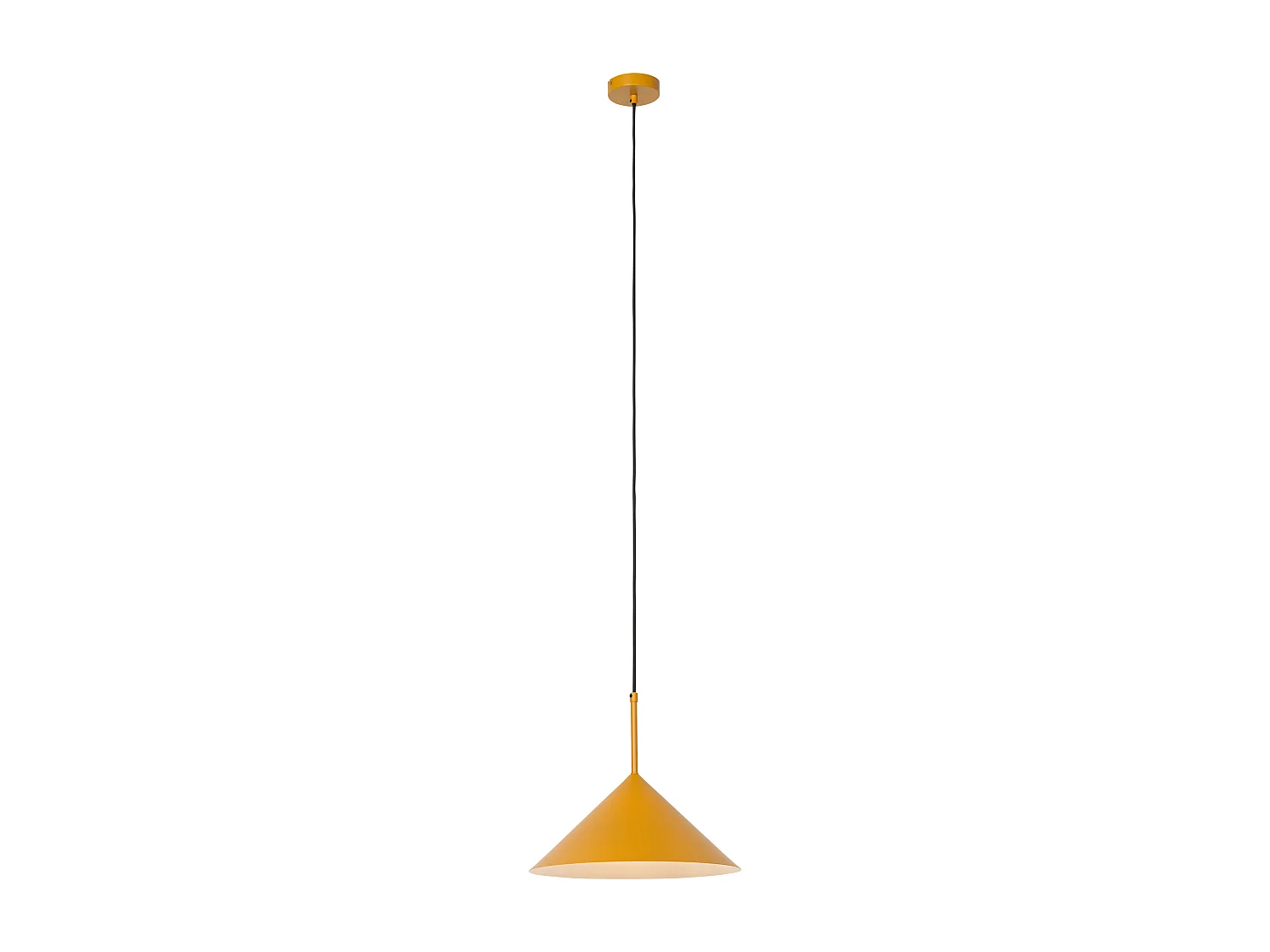 Suspension design jaune - Triangolo