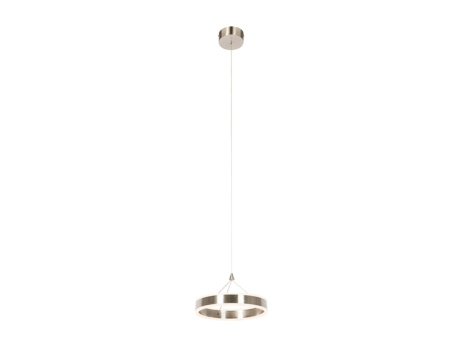 Suspension en acier 30 cm avec LED à 3 niveaux de luminosité - Lyani