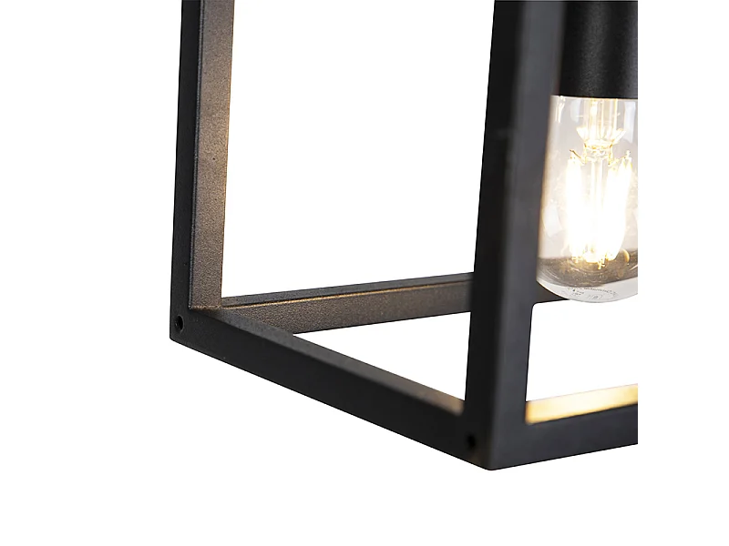 Suspension industrielle noire - Cage 4