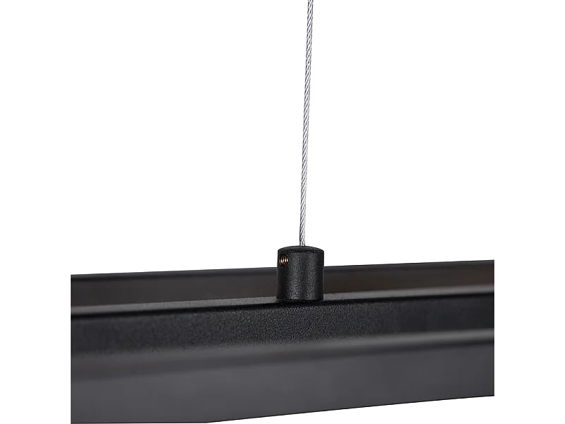 Suspension industrielle noire - Cage 4