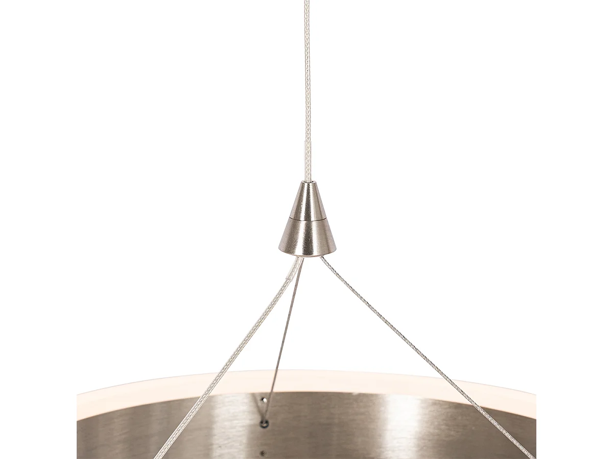 Suspension en acier rectangulaire avec LED à 3 niveaux de luminosité - Lyani