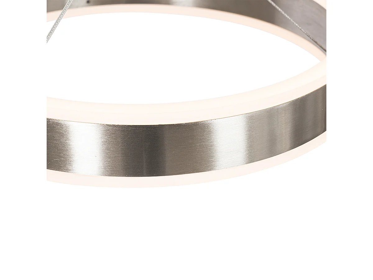 Suspension en acier rectangulaire avec LED à 3 niveaux de luminosité - Lyani