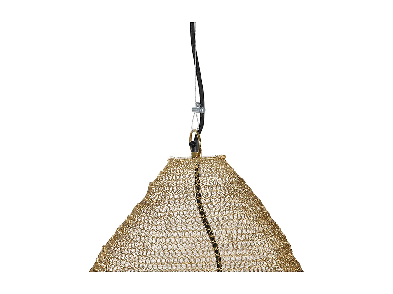 Suspension orientale dorée 60 cm - Nidum