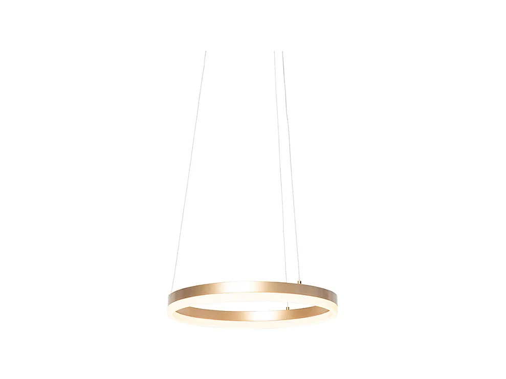 Suspension or 40 cm avec LED 3 marches dimmable - Anello