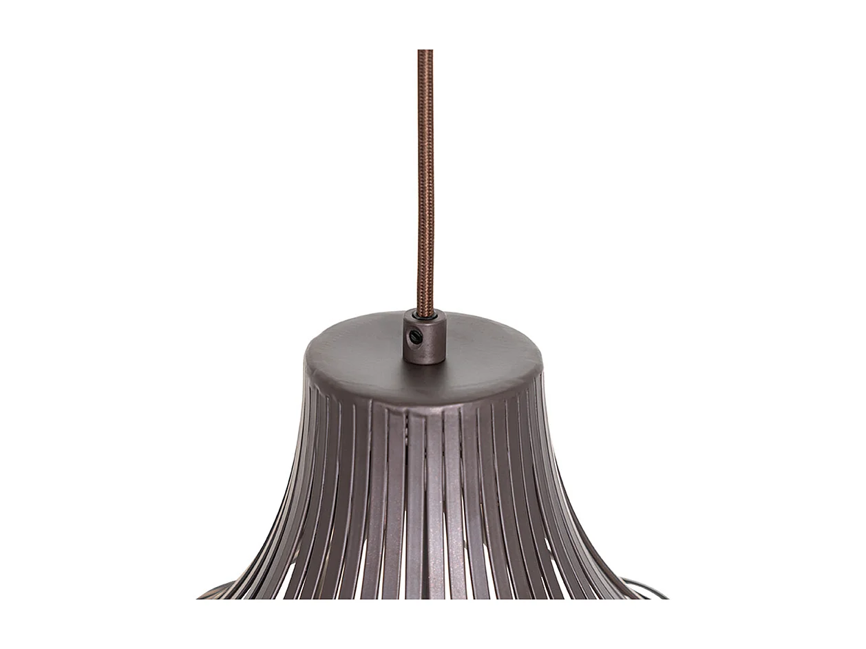 Suspension moderne marron 38 cm - Sapphira