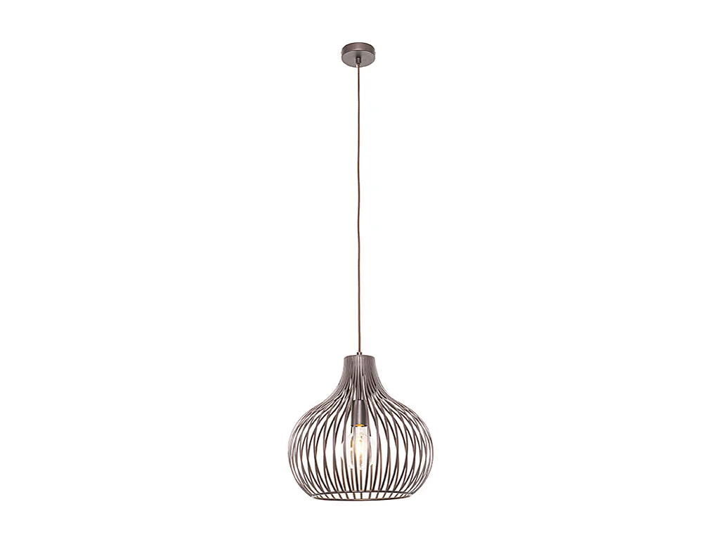 Suspension moderne marron 38 cm - Saffira