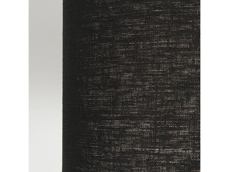 Lampe à suspension acier avec abat-jour 35 cm noir réglable - Blitz II