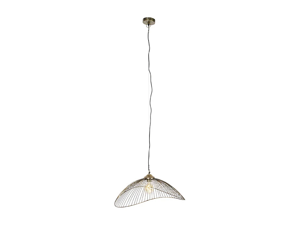 Suspension design en laiton 64 cm - Pia