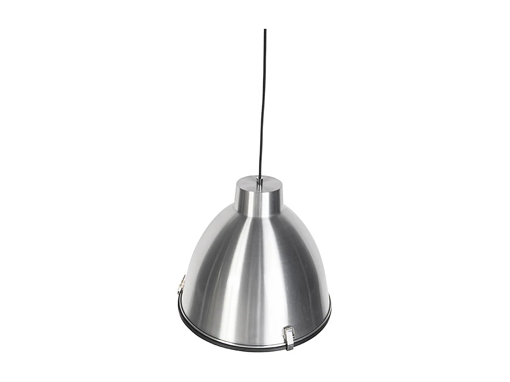 Lampe à suspension industrielle aluminium 38 cm dimmable - Anteros