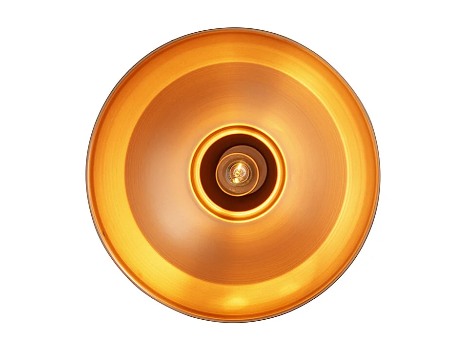 Suite de 2 suspensions vintage cuivre - Goliath Large