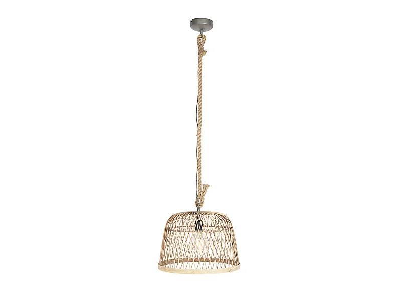 Suspension en rotin rustique - Calamus
