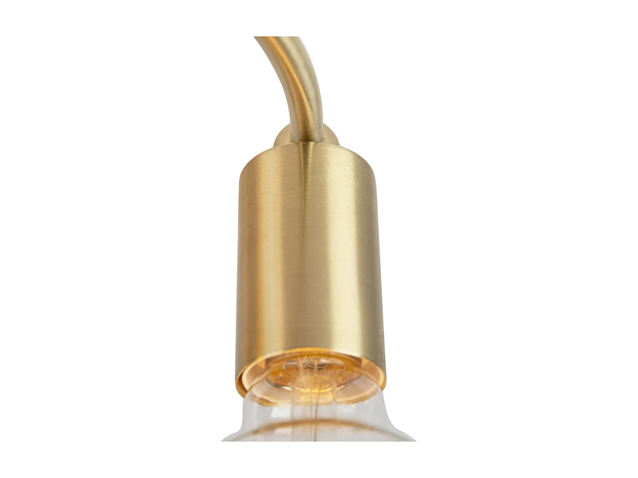 Plafonnier Art déco en laiton 4 lumières - Facil