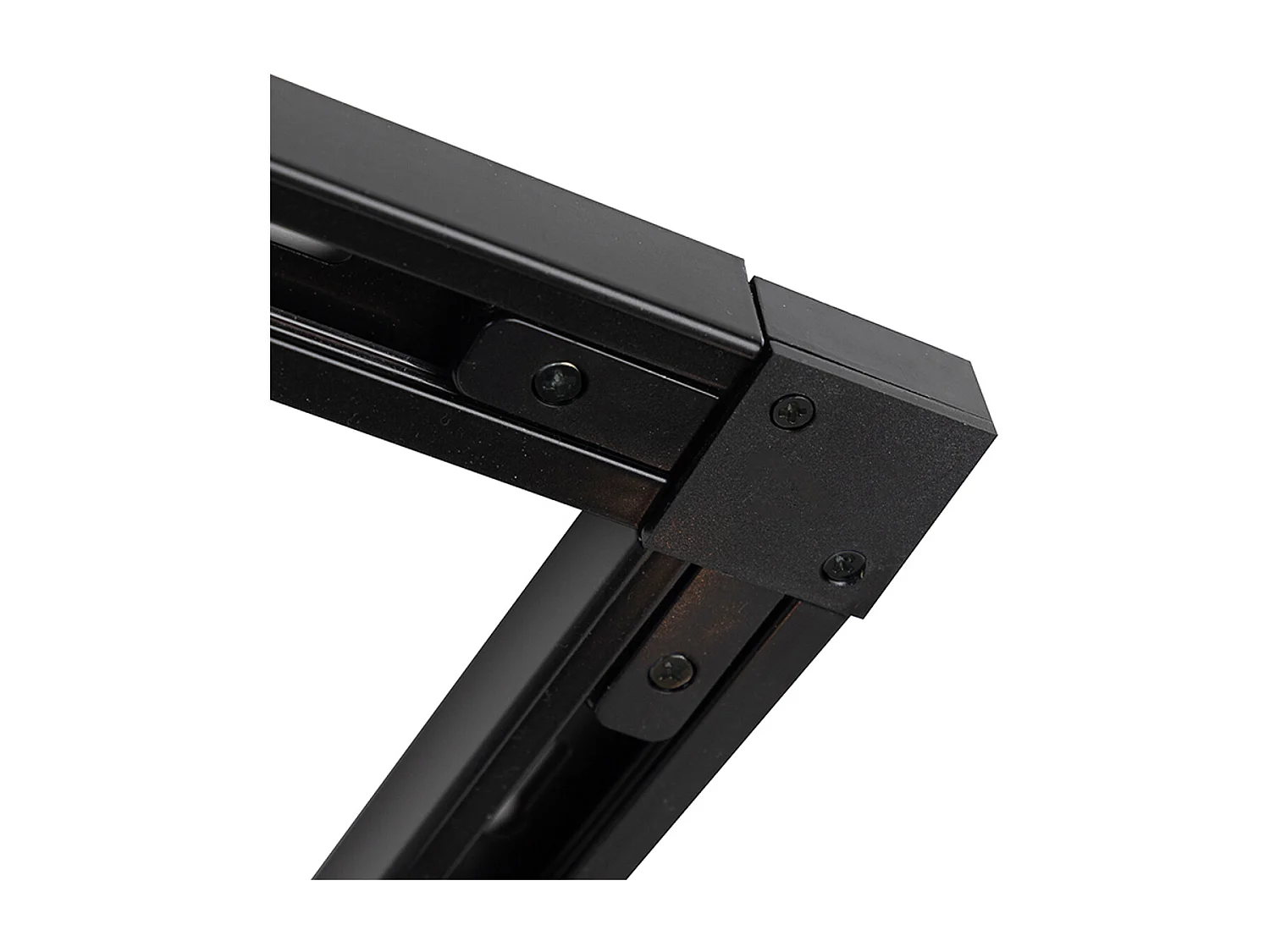 Système sur rail intelligent noir monophasé 5 lumières avec Wifi GU10 - Jeany