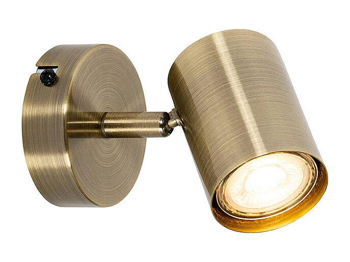 Spot moderne bronze inclinable - Jeana