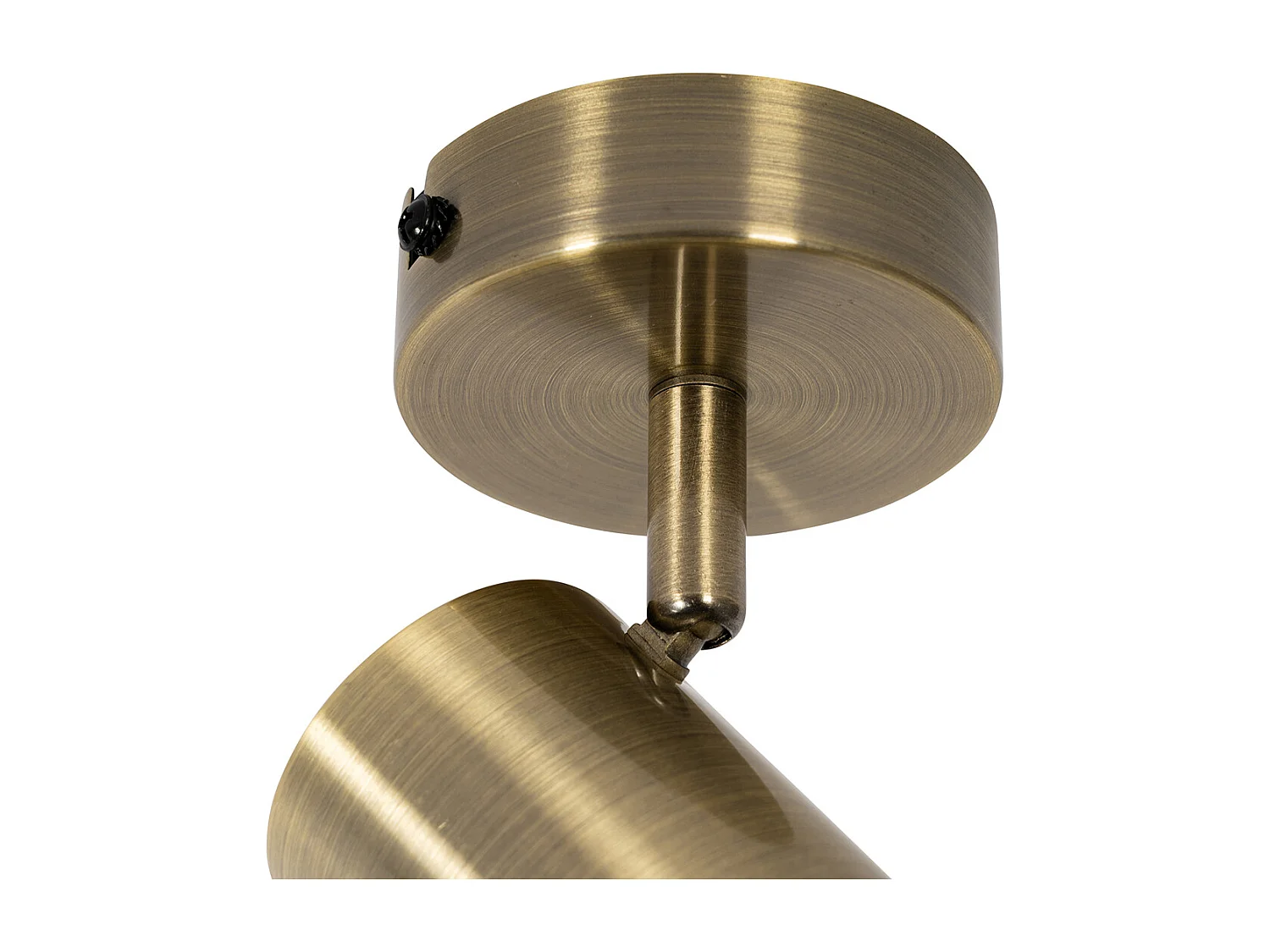 Spot encastré moderne bronze inclinable - Jeana