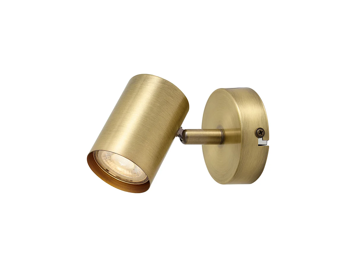 Spot encastré moderne bronze inclinable - Jeana