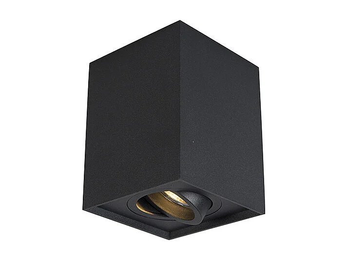 Spot intelligent noir orientable avec WiFi GU10 - Quadro Up