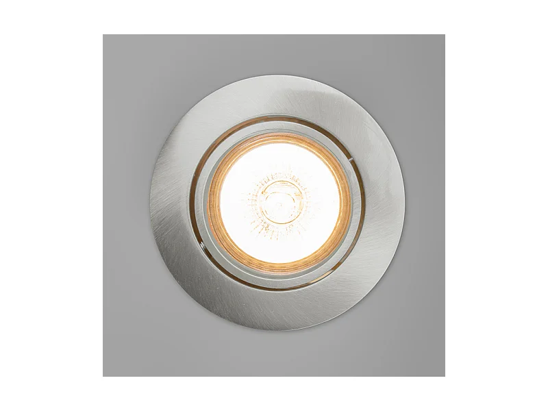 Lot de 10 spots encastrés orientables en aluminium - Cisco