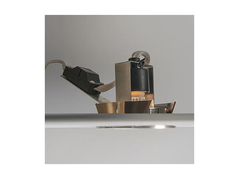 Lot de 10 spots encastrés orientables en aluminium - Cisco