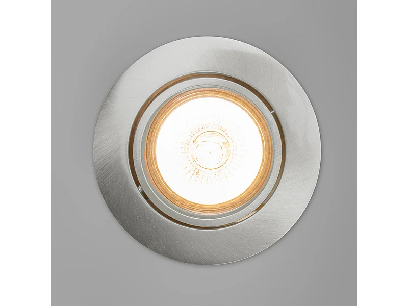 Lot de 10 spots encastrés orientables en aluminium - Cisco