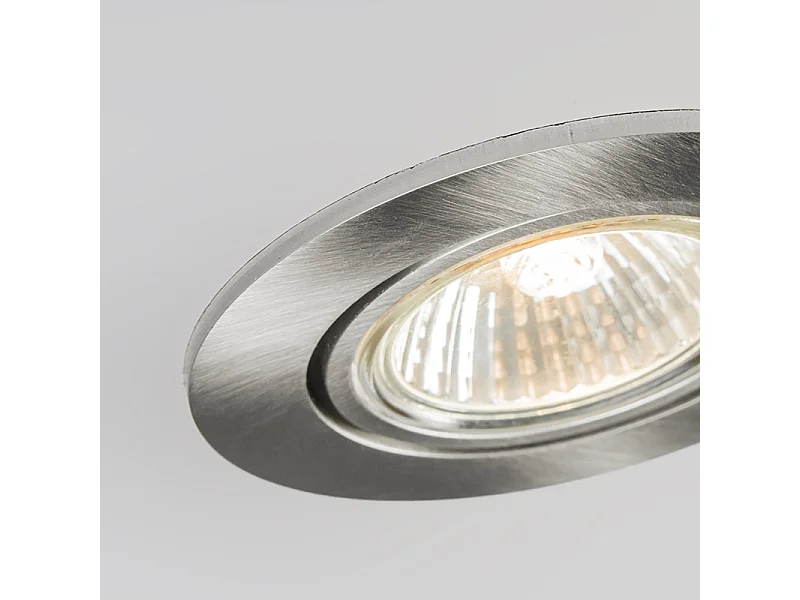 Lot de 10 spots encastrés orientables en aluminium - Cisco