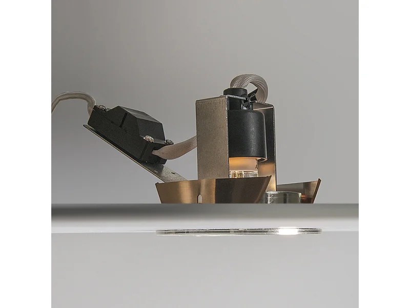 Lot de 10 spots encastrés orientables en aluminium - Cisco