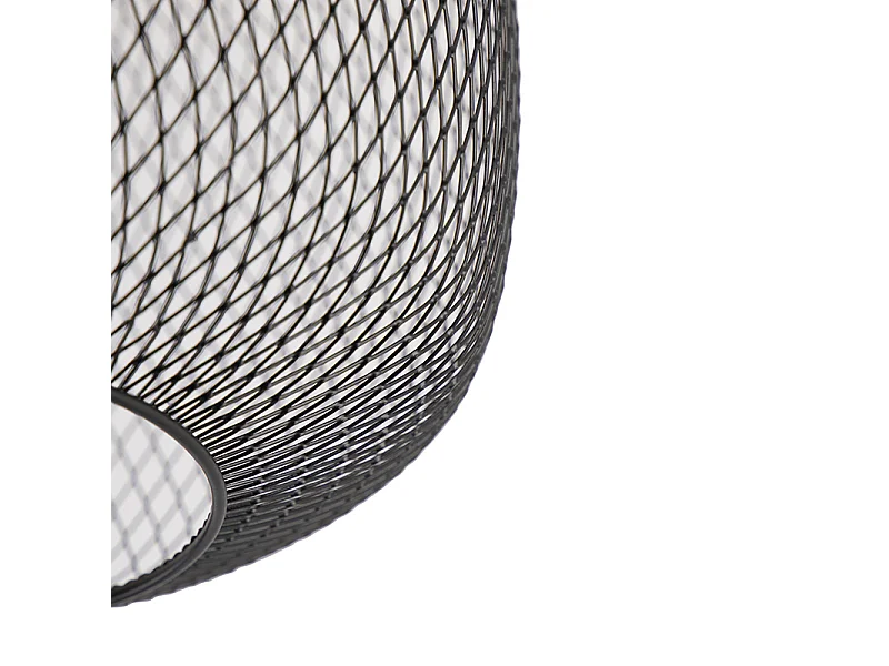Plafonnier moderne noir - Bliss Mesh