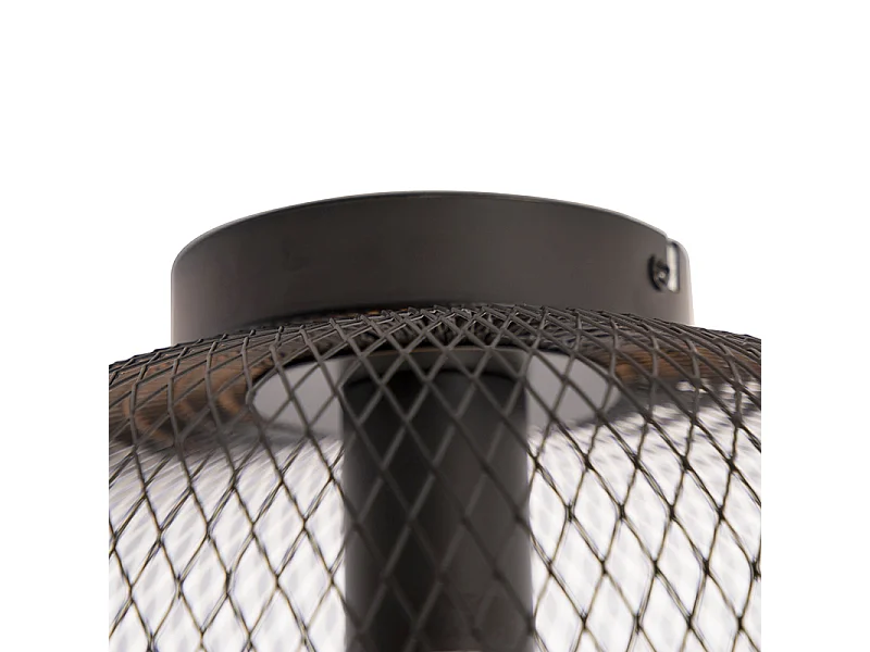 Plafonnier moderne noir - Bliss Mesh