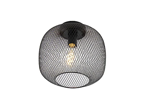 Plafonnier moderne noir - Bliss Mesh