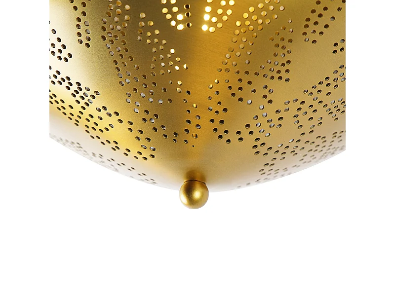 Plafonnier oriental doré - Zayn