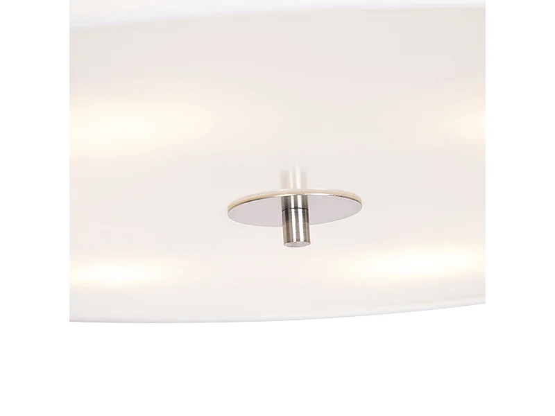 Plafonnier Country blanc 70 cm - Drum