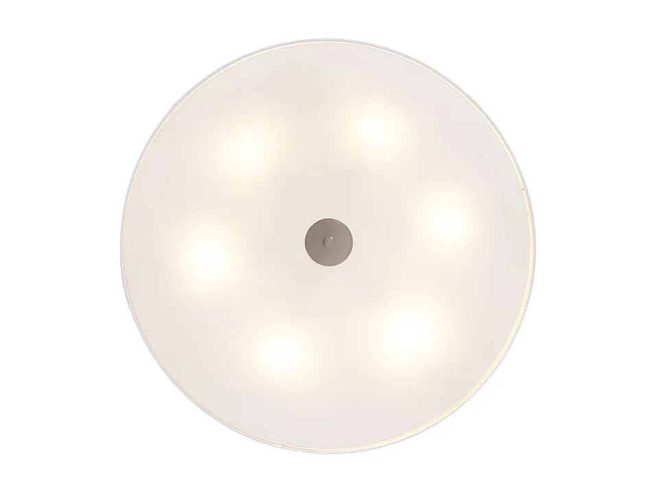 Plafonnier Country blanc 70 cm - Drum