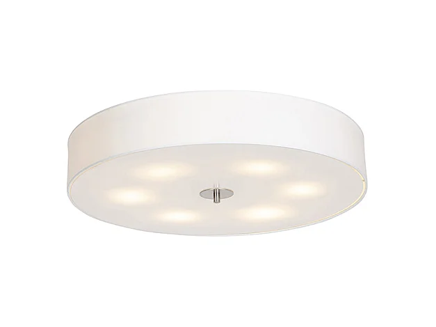 Plafonnier Country blanc 70 cm - Drum