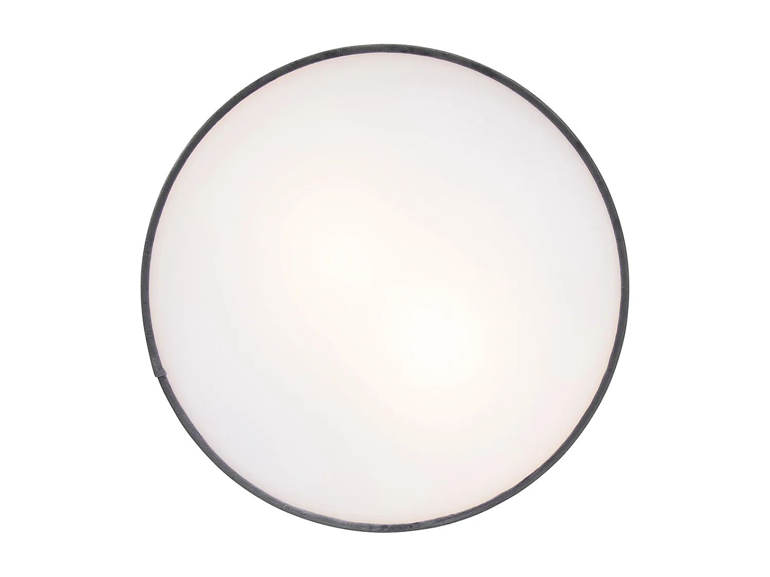 Plafonnier moderne gris 40 cm avec intérieur doré - Drum