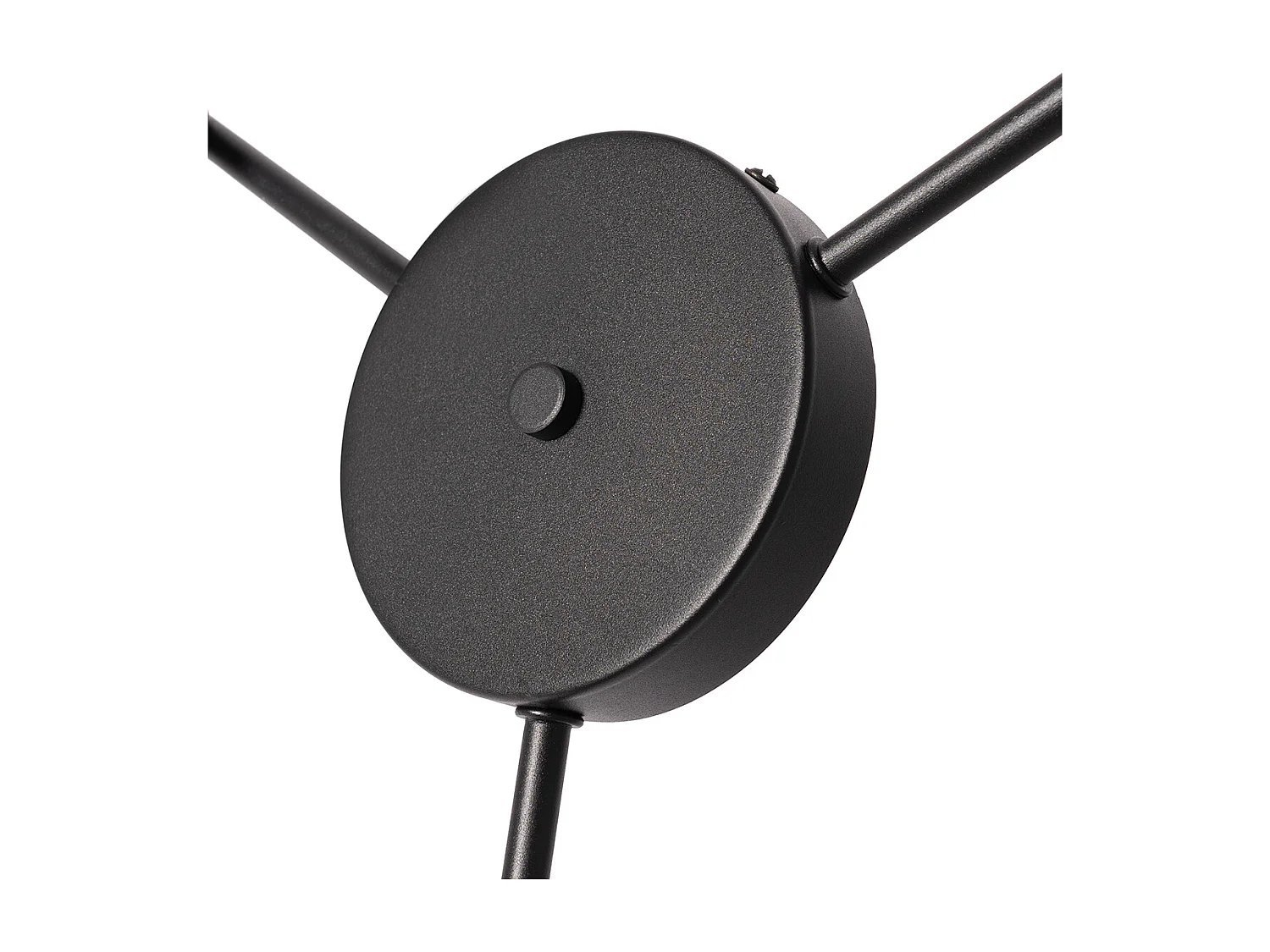 Plafonnier noir avec intérieur doré 3 lumières - Multidrum