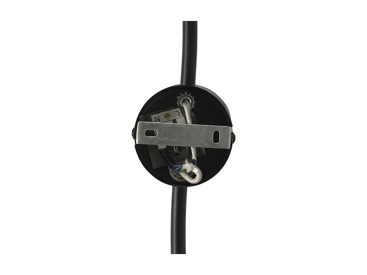 Plafonnier doré 45 cm avec verre fumé 3 lumières - Vidro