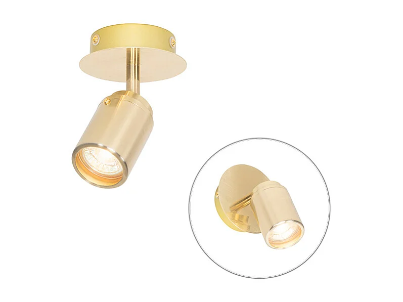 Spot de salle de bain moderne en laiton IP44 - Ducha